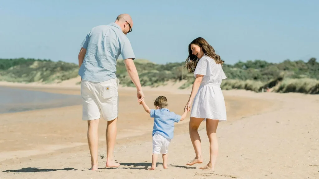 family-on-the-beach